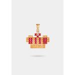Подвеска Pixel Yellow Crown Pendant 009 1