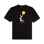 Футболки Palm Angels Juggler Pin Up Tee 'Черный/Розовый' 1