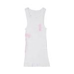 Майки Chrome Hearts T Bar Rib Tank 'Белый' 1