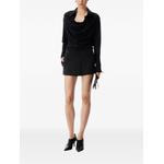 crepe-jersey mini skirt 2