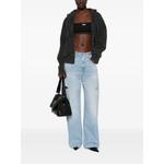 Poppy distressed wide-leg jeans 2