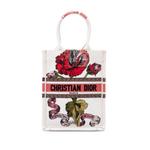 Сумка-тоут Embroidered Canvas Fleurs Bibliques Vertical Book (2020 год) 1