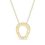 Колье Horseshoe с бриллиантами 1