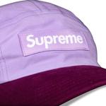 Кепки Supreme Waxed Cotton Camp Cap 'Purple' 3