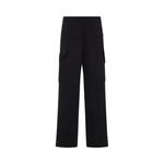 Брюки Dries Van Noten Overdye Heavyweight 'Черный' 2