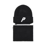 Шапки-бини Palace Zip Off Facewarmer P Beanie 'Black' 3