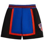 Шорты Kith и Mitchell & Ness для команды New York Knicks, модель 'Knicks Blue/Knicks Orange' 2
