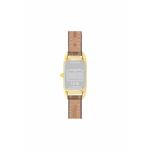 Женские часы Cadie Khaki Pvc & Saddle Calfskin Strap - Золотой циферблат 14504192 3