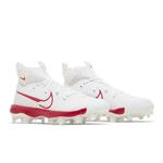 Бутсы Nike Alpha Huarache NXT MCS 'White University Red' 8