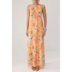 Платье вечернее Mustard Abstract Woven Chiffon Maxi Evening & G 3