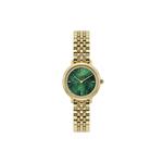 ULTRA SLIM HONEYCOMB Женские часы с позолоченным стальным браслетом IONIC PLATED THIN GOLD STEEL - Зеленый циферблат 24000266 1