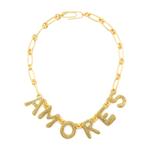 Amaite letter-charm necklace 1