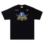 Футболки BAPE Team Logo Tee 'Black' 1