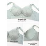 Amari Extended Plus Size Wireless Bra в цвете Nude 4