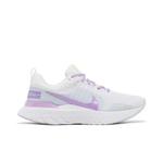 Кроссовки Nike Wmns React Infinity Run Flyknit 3 'Grey Rush Fuchsia' 1