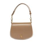 Сумки с ручкой Saint Laurent Voltaire Leather Top Handle 'Dark Toffee' 1
