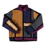 Флисовые куртки Supreme Reversible Colorblocked 'Фиолетовый' 1