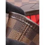 Сумка-тоут Damier Ebene Neverfull MM (2012 год) 2