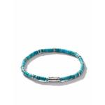 Серебряный браслет Classic Chain с бирюзой 2