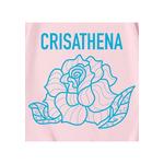 Футболка Crisathena Rose с розой, розовая 3