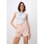 Розовые супер мини джинсовые пляжные шорты Twoss26Sr168 4