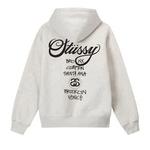 Худи Stussy World Tour Hoodie 'Ash Heather' 2