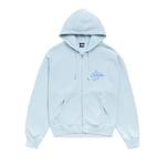 Худи Stussy Surf Size Zip Hoodie 'Sky Blue' 1