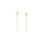 Серьги Petite Bow Drip 2