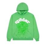 Толстовки Sp5der Web Hoodie 'Slime Green' 1