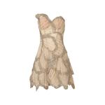 Sylvie crystal-embellished silk mini dress 1
