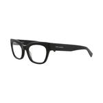 Очки Saint Laurent Cat Eye-Frame Recycled Acetate Optical Frames 'Black/Transparent' 2