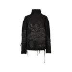 intarsia-knit distressed sweater 1