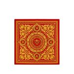 Barocco-print silk scarf 1