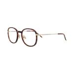 Очки Saint Laurent Round-Frame Injection Optical Frames 'Гавана/Золотой/Прозрачный' 3