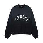 Топы Stussy Sun Faded Oversized Crew 'Black' 1