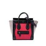 2017 Nano Tricolor Nubuck and Calfskin Luggage Tote satchel 1