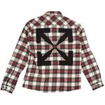 Фланелевые рубашки Off-White Check Arrow Flannel Shirt 'Red' 2