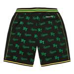 Шорты Supreme x Mitchell & Ness Monogram Short 'Чёрный' 2