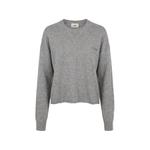 embroidered-logo crew-neck sweatshirt 1