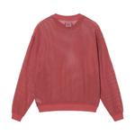 Футболки Stussy Mesh Long-Sleeve Crew 'Red' 2