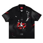 Рубашки на пуговицах Supreme Blow Back Rayon Short-Sleeve Shirt 'Black' 1