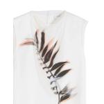 leaf-print sleeveless top 2