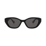 Gucci Кошачий глаз Солнцезащитные очки 'Черный/Серый' 1