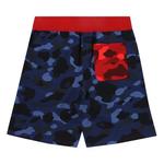 Шорты BAPE Crazy Camo Shark Sweat Shorts 'Purple' 2