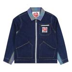 Джинсовые куртки Pleasures x Richard Bernstein Cake Denim Jacket 'Indigo' 1