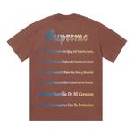 Футболки с коротким рукавом Supreme Grim Reaper Tee 'Brown' 2