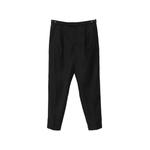 pleated straight-leg trousers 1