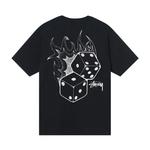 Футболки Stussy Fire Dice Tee 'Black' 2