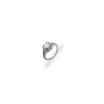 MJ Jewellery 925 Серебряное кольцо SC522 с родиевым покрытием 1