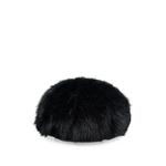 faux-fur flat cap 1